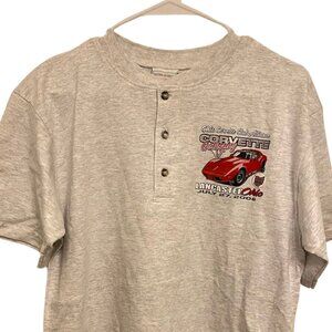 Official GM Ohio Corvette Club 2008, Graphic T- Shirt, Medium Cotton Deluxe